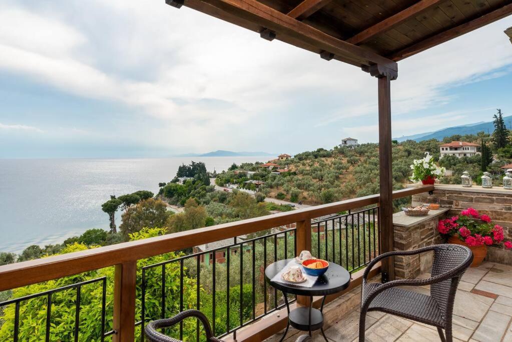 Seaside House With View Over Pagasitikos Afissos Zewnętrze zdjęcie