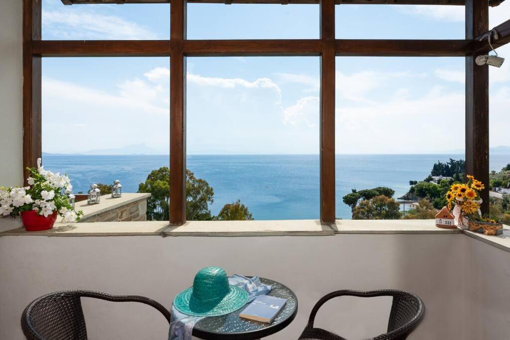 Seaside House With View Over Pagasitikos Afissos Zewnętrze zdjęcie