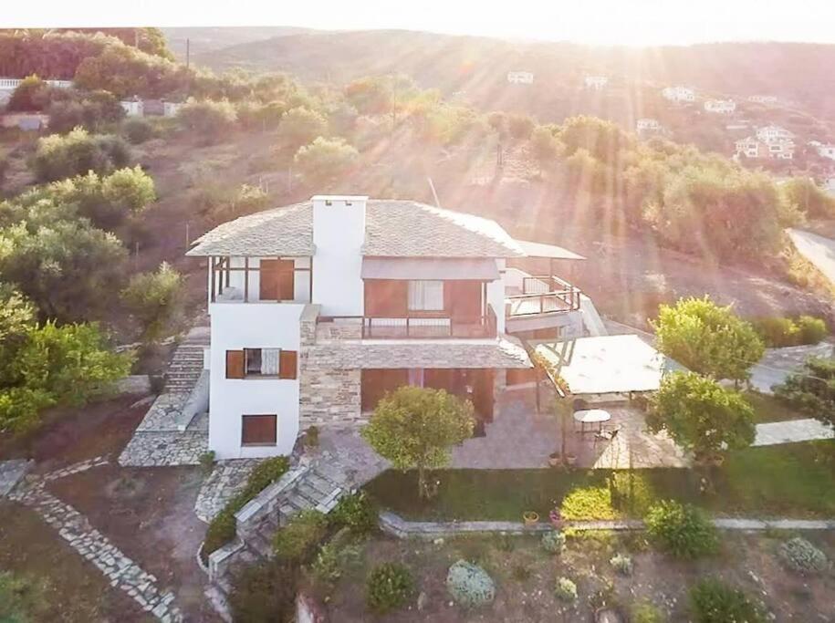 Seaside House With View Over Pagasitikos Afissos Zewnętrze zdjęcie