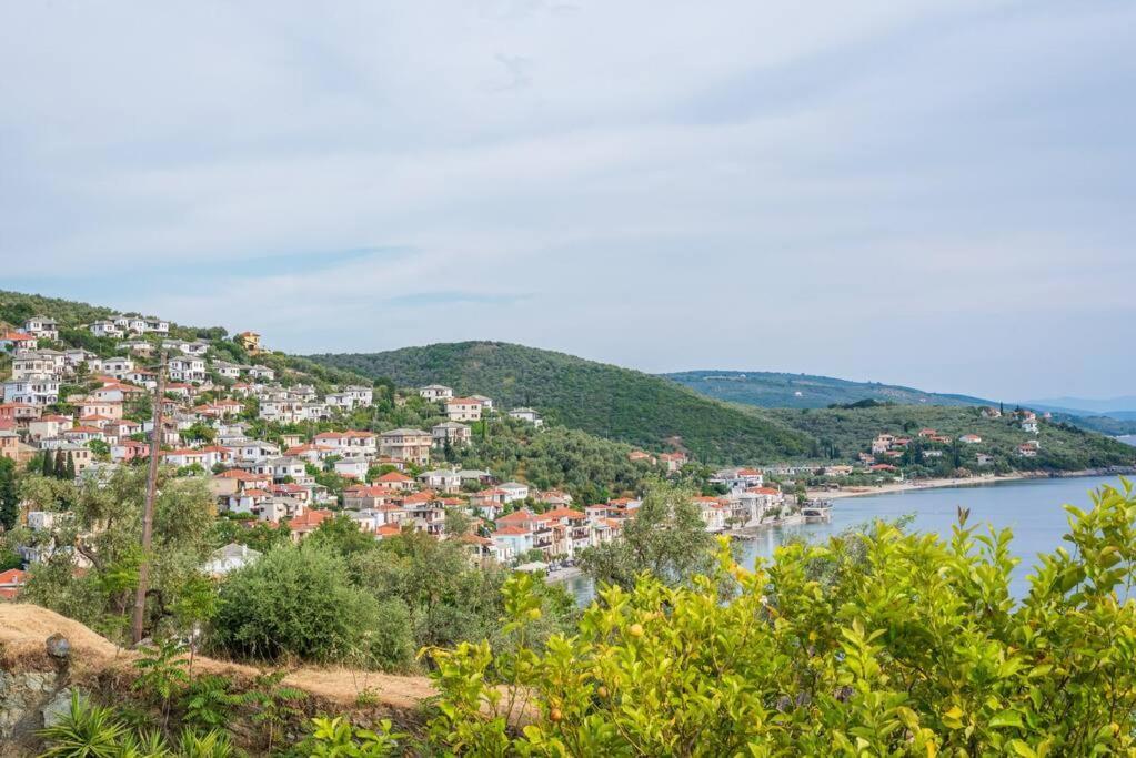 Seaside House With View Over Pagasitikos Afissos Zewnętrze zdjęcie