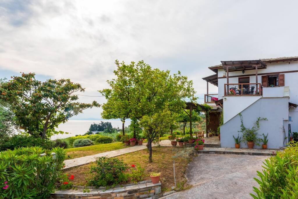 Seaside House With View Over Pagasitikos Afissos Zewnętrze zdjęcie